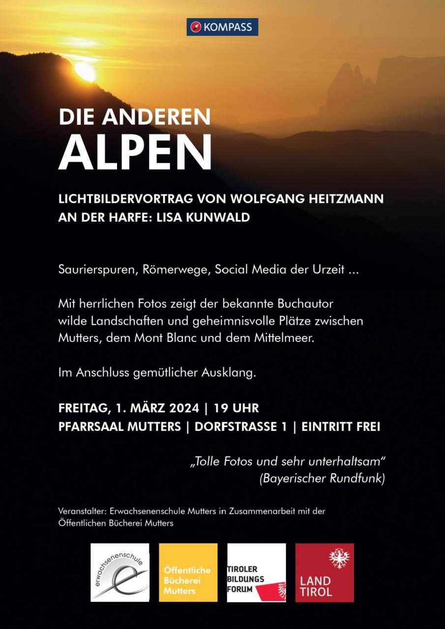 Einladung Alpen
